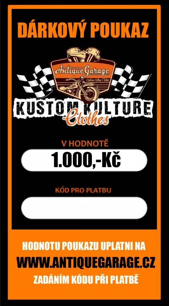Dárkový poukaz 1000