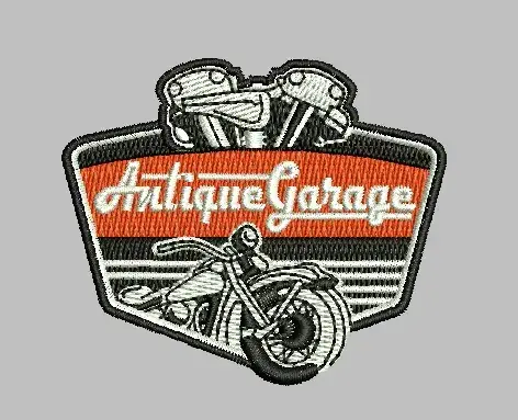 Nášivka Logo Antique Garage