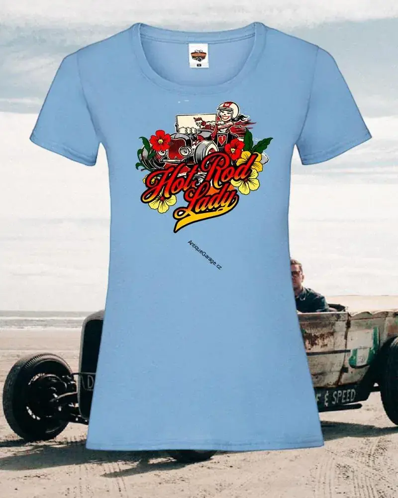 Dámské tričko Hot Rod Girl