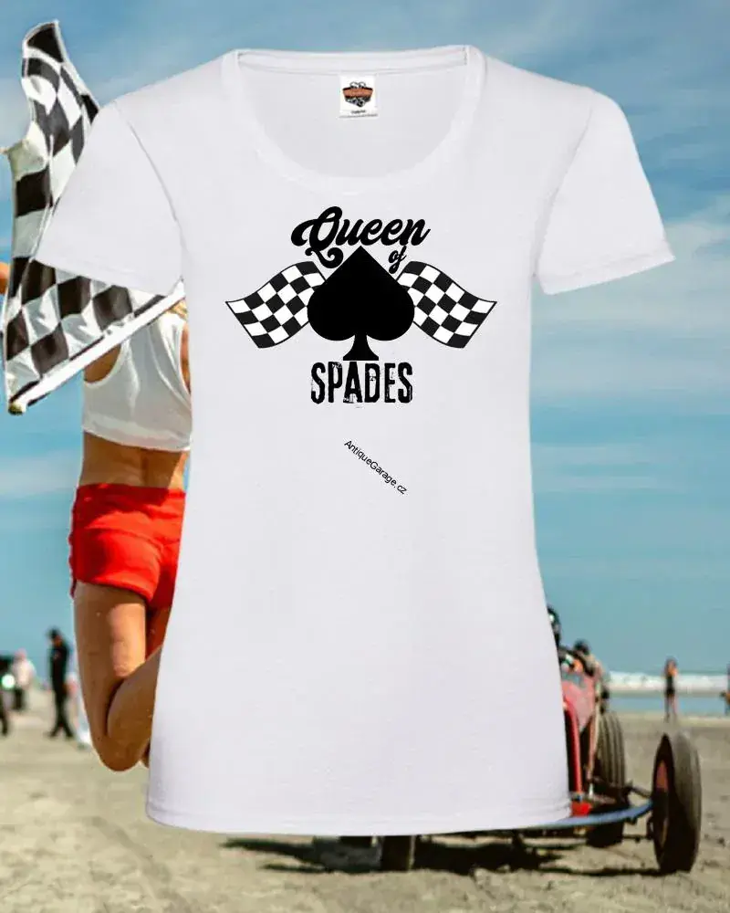 Dámské tričko Hot Rod Queen of Spades