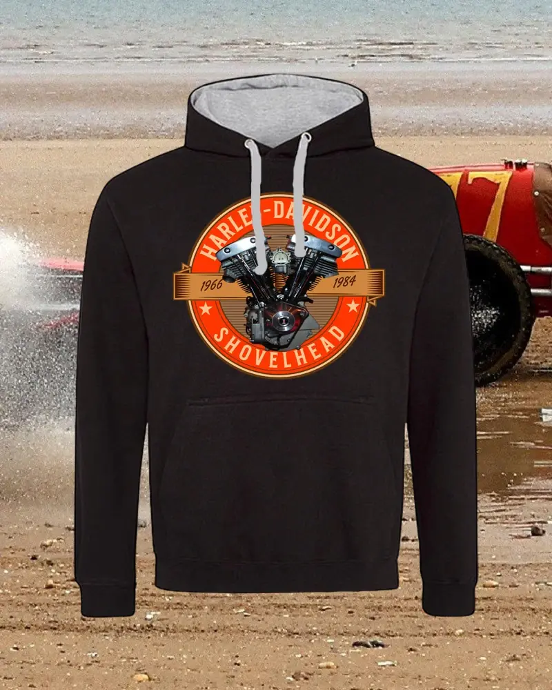 Mikina HD Engine SHOVEL - POSLEDNÍ KUS XL