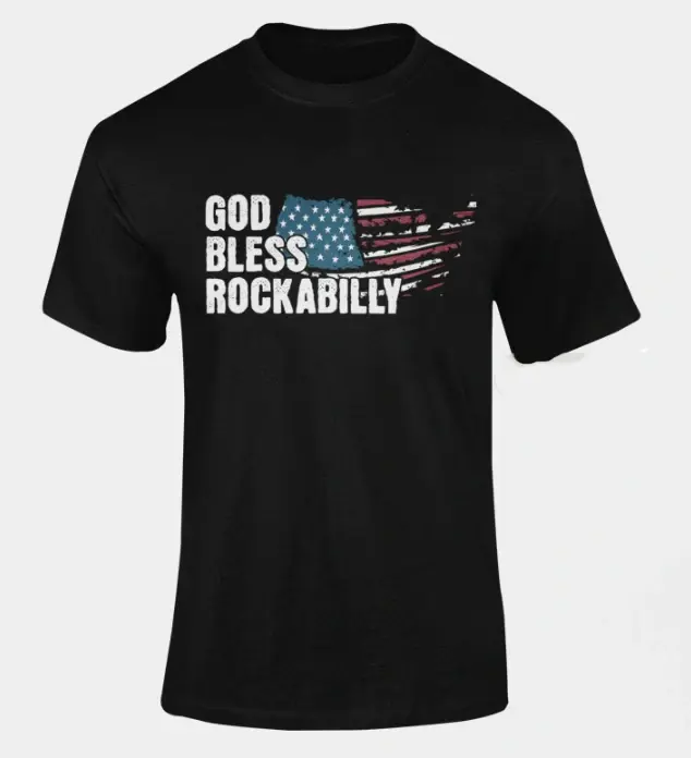 Tričko God Bless Rockabilly