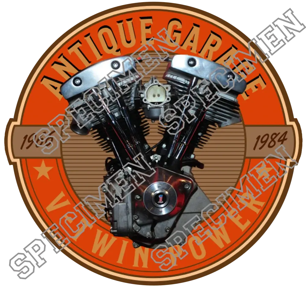 Samolepka SHOVEL 1966-1984