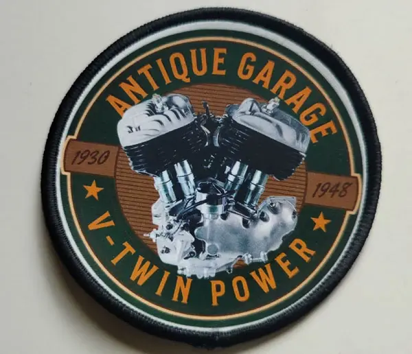Nášivka V-Twin FLATHEAD 1930-1948/1973