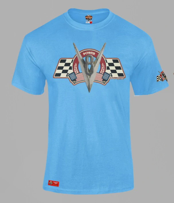 Tričko Power V8 USA
