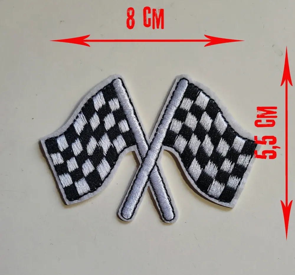Nášivka RACE FLAGS