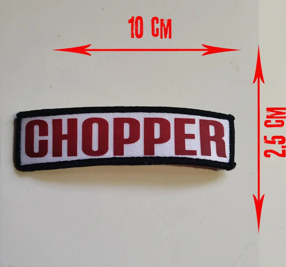 Nášivka CHOPPER