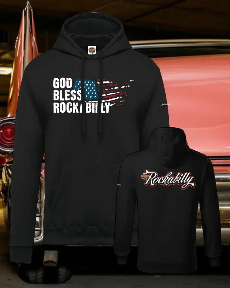 Mikina God Bless Rockabilly