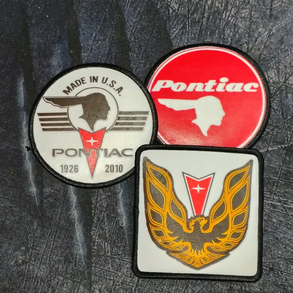 Nášivky PONTIAC (set 3ks)