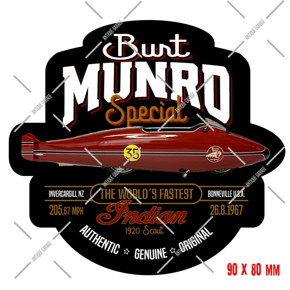 Samolepka Burt Munro 3.0