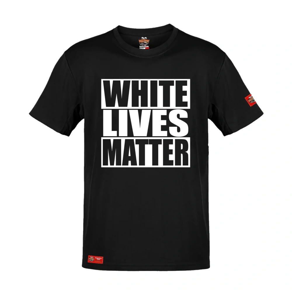 Triko White Lives Matter