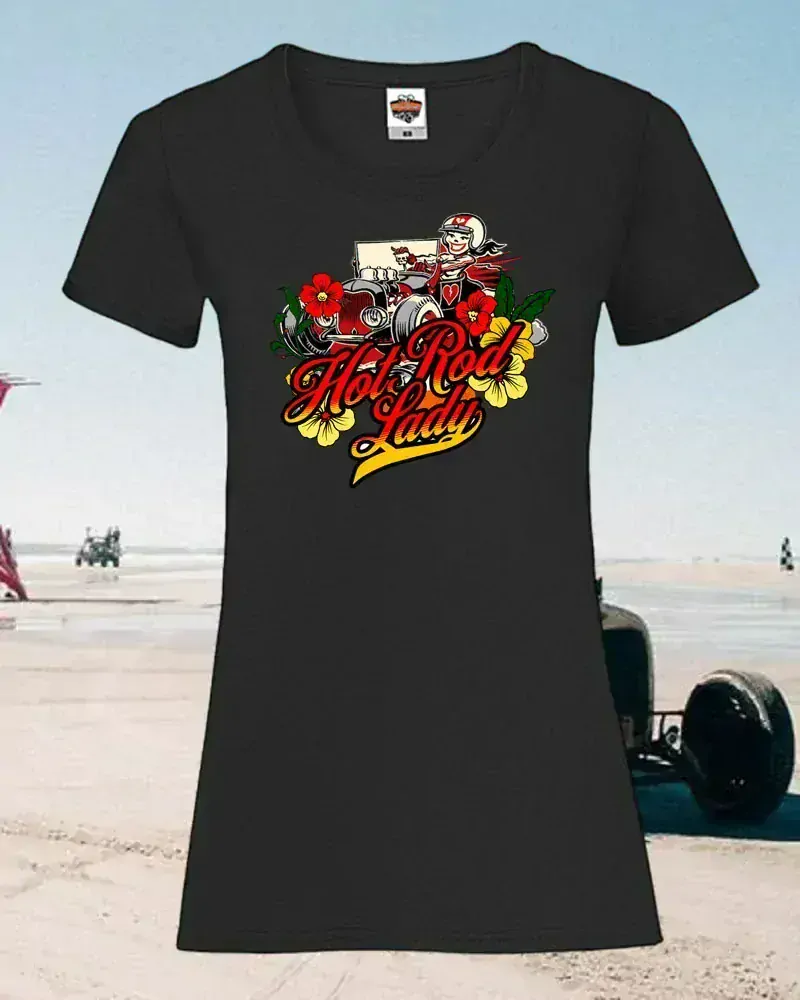 Dámské tričko Hot Rod Girl