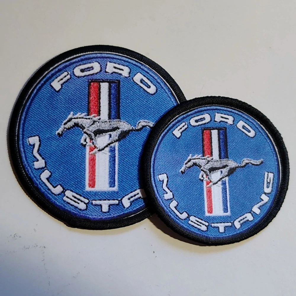 Nášivka Ford Mustang Blue S