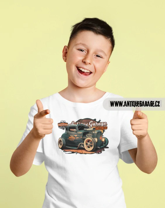 Dětské tričko 32 Ford Coupe V8 Power Hot Rod