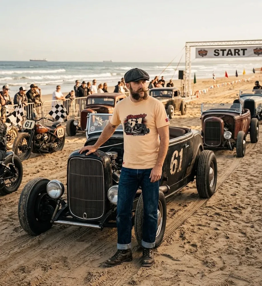 Tričko Dragstrip until 61 Color