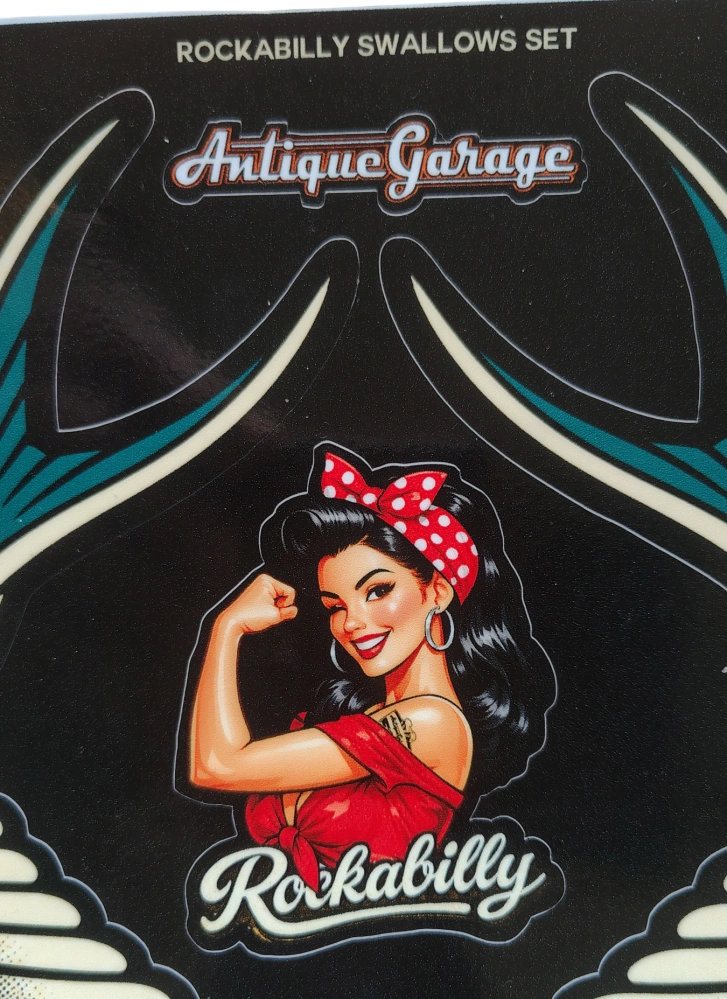 Arch samolepek Rockabilly Swallows