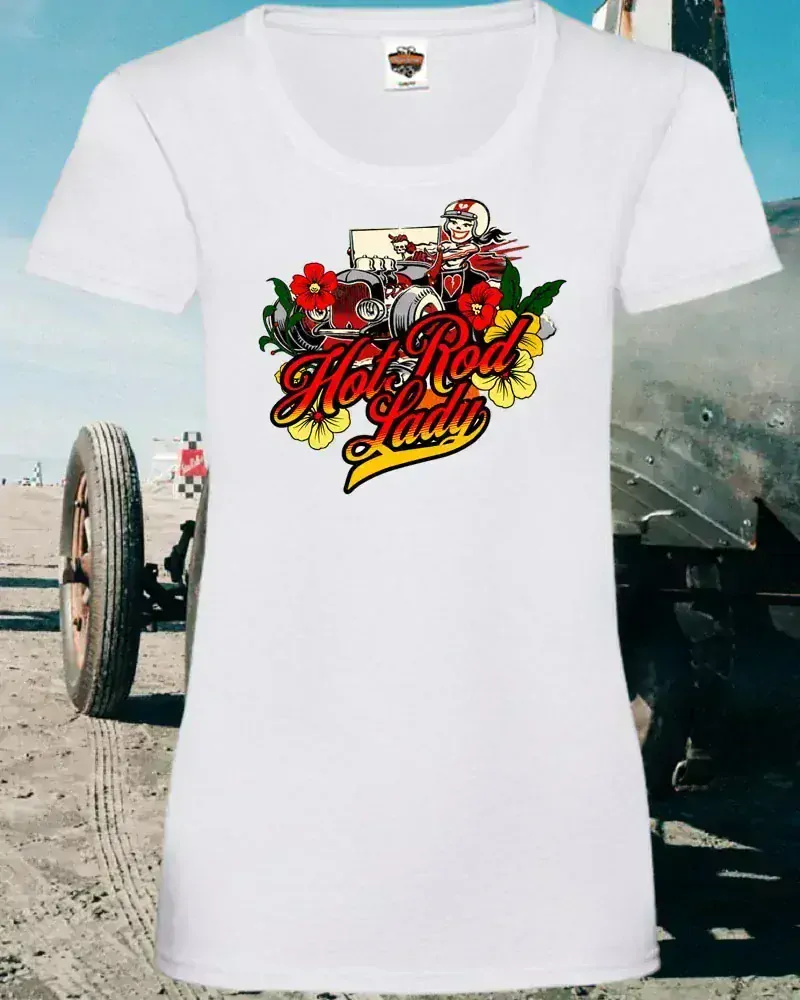 Dámské tričko Hot Rod Girl
