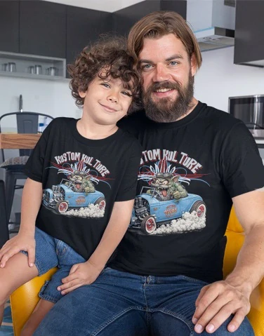 Dětské tričko Monster Hot Rod
