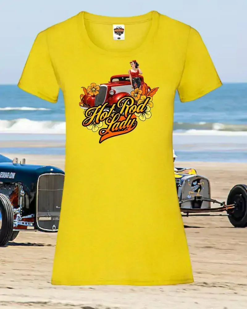 Dámské tričko Hot Rod Lady