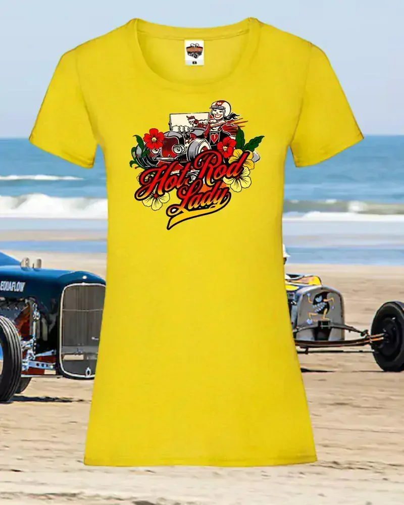Dámské tričko Hot Rod Girl