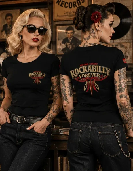 Dámské tričko ROCKABILLY FOREVER