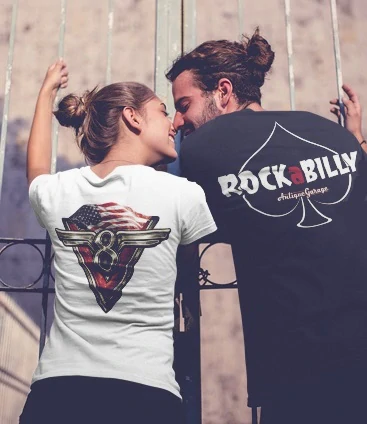 Triko ROCKaBILLY SPADES