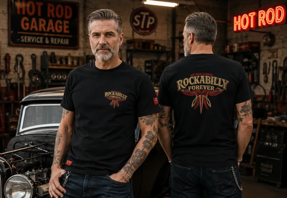Tričko ROCKABILLY FOREVER B