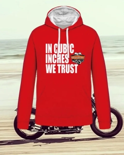 Mikina IN CUBIC INCHES WE TRUST - POSLEDNÍ KUSY