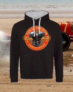 Mikina HD Engine SHOVEL - POSLEDNÍ KUS XL