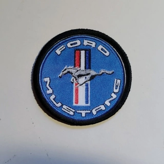 Nášivka Ford Mustang Blue S